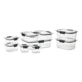 18 Pc Clear Tritan Food Storage Set, Leak-Proof