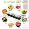 KOIOS Vacuum Sealer Machine, 86Kpa Automatic Food Sealer with Cutter, Pulse Function, Dry & Moist Modes, Compact Design, LED Indicator Lights, Silver