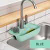 1pc Splash Guard For Sink Faucet; 10.63"x5.51"; Faucet Drain Rack; Super Absorbent Fast Drying Mat Sink Gadgets; Drip Catcher For Kitchen; Drain Stora